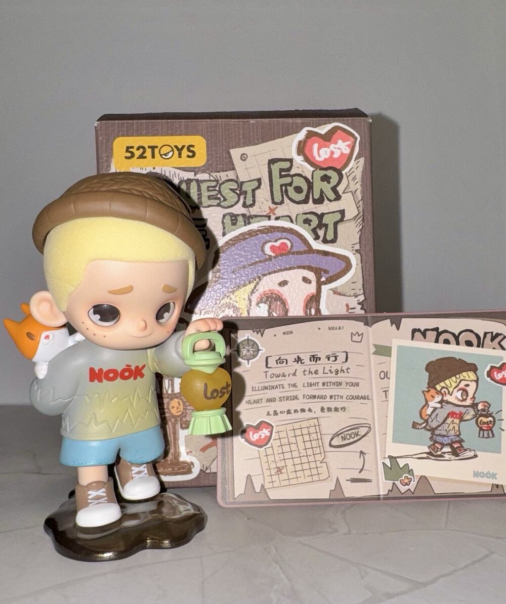 52TOYS Nook Quest for the Heart Blind Box Confirmed Toward The Light US Seller